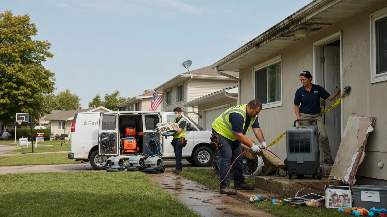 Water Damage Restoration in Coleman, MI near me